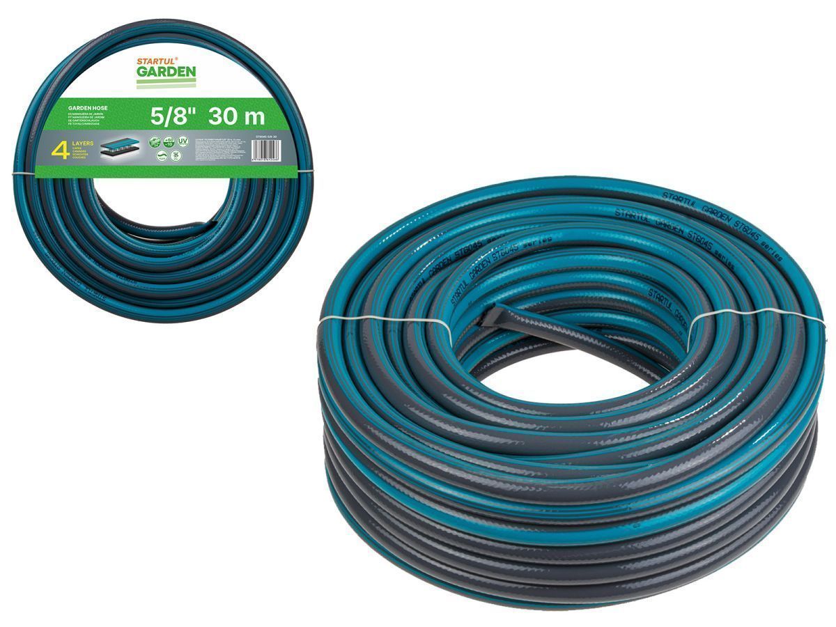 Шланг поливочный 5/8" 30м (4 слоя) STARTUL ST6045-5/8-30