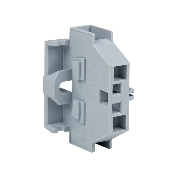Миниклемма STB-2.5 24A (200 шт) серая PROxima EKF stb-m-2.5-gray