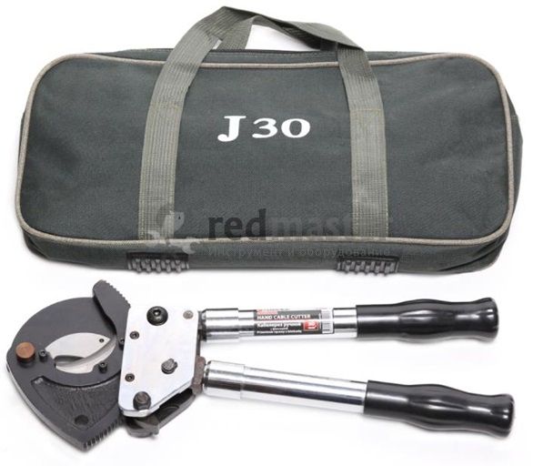 Кабелерез ручнойс телескопическими ручками(сталь/трос 100мм2; медь/аллюминий 620мм2 )в сумке  ...Forsage F-D30J