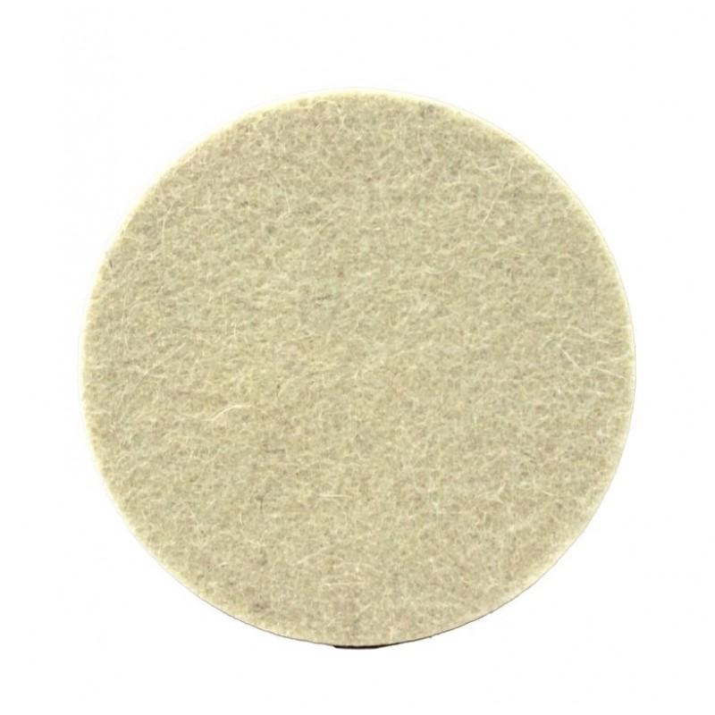 Губка для полировки самоцепляющаяся 125mm (цвет белый) Forsage F-PSP125W/W