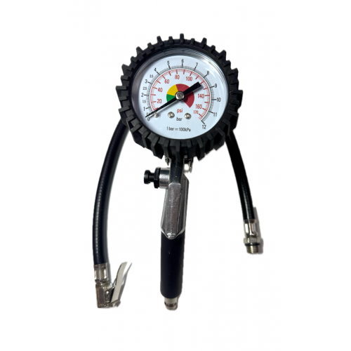 Пневмопистолет с манометром 0.8MPa для подкачки колёс H-D HD-2370