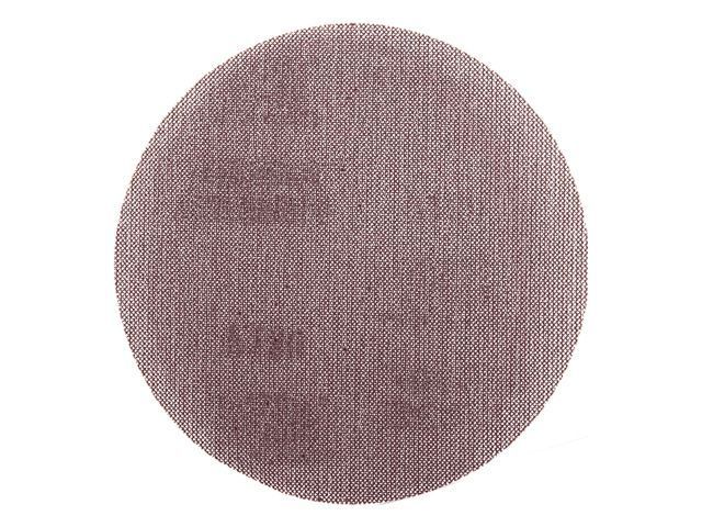 Шлифлист 150мм круг P180 сетка, самосцепл. Maroon  Hanko sc44215018