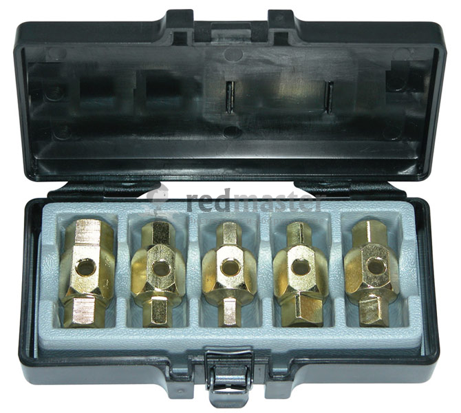 Набор ключей для сливных пробок 5 пр. Force 5051