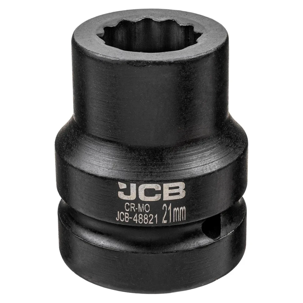 Головка ударная 21мм (12гр.), 1"  JCB JCB-48821