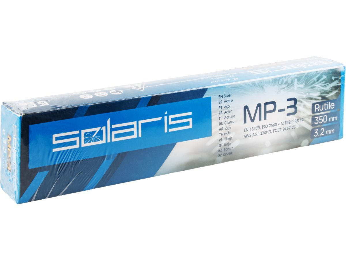 Электроды МР-3 ф 3,2мм уп.5,0 кг SOLARIS WM-1108