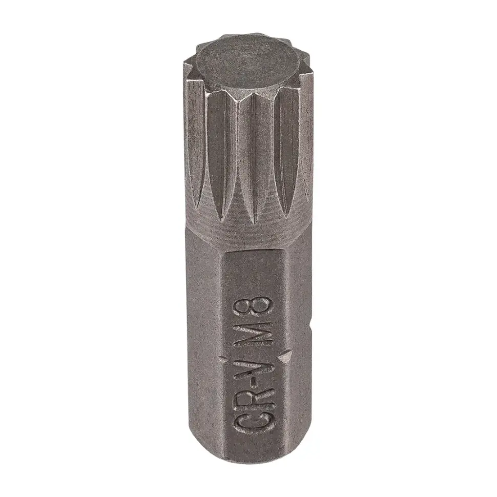 Бита 12-гранная 1/4", M8х25ммL RockFORCE Rock FORCE RF-1282508
