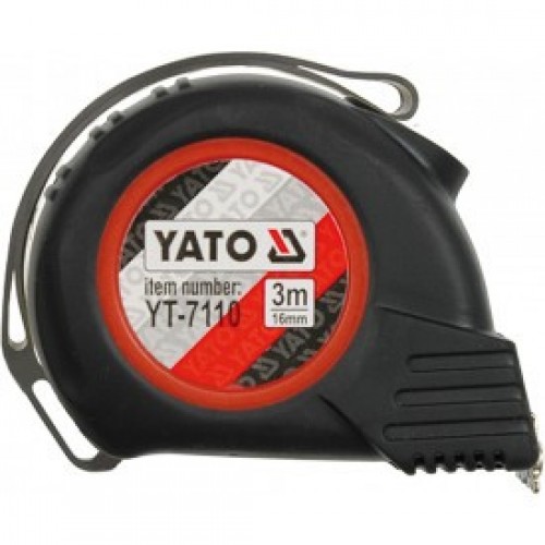 Рулетка с магнитом 8мх25mm (бытовая)  YATO YT-7112