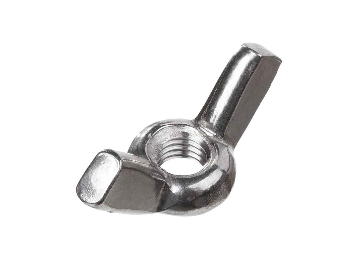 Гайка М10 барашковая, нерж. сталь (А2), DIN 315 (4 шт в зип-локе) STARFIX SMZ1-12453-4