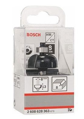 Фреза Галтельная R 8 D28.7x13x54 / хв 8 мм  BOSCH 2.608.628.363
