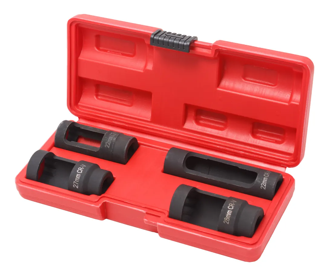 Набор головок для форсунок и датчиков 1/2'' 4пр. (22ммх79мм 12гр., 22ммх110мм 6гр., 27ммх78мм 12гр.,...Partner PA-2568