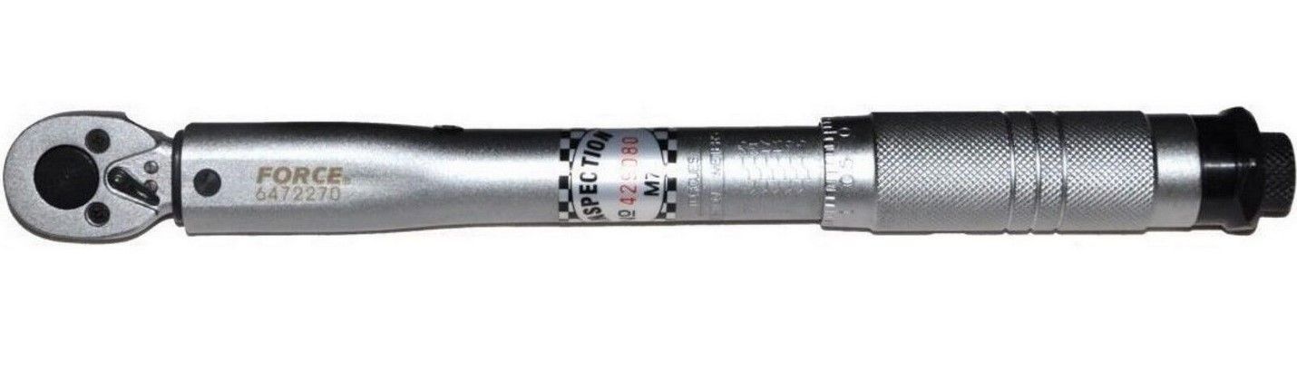 Ключ динамометрический 1/4DR 5-25 N-М FORCE Force 6472270