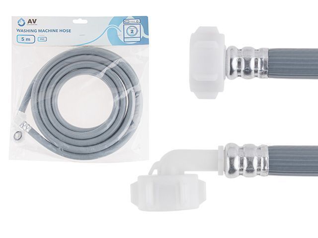 Шланг заливной для стиральной машины 5.0 м, ПВХ AV Engineering AVE3303500