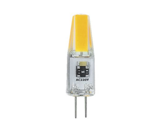 Лампа светодиодная PLED G4 3 Вт 12В 5500К  (10 Вт аналог лампы накал., 90Лм, теплый белый свет)  ...JAZZWAY 2857477