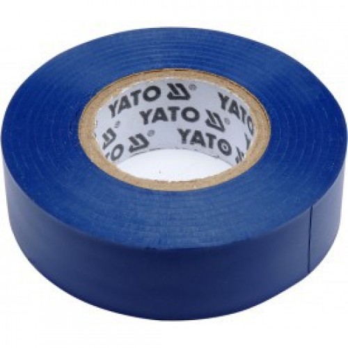Изолента ПВХ синяя 19mm х 20м х 0.13mm  YATO YT-81651
