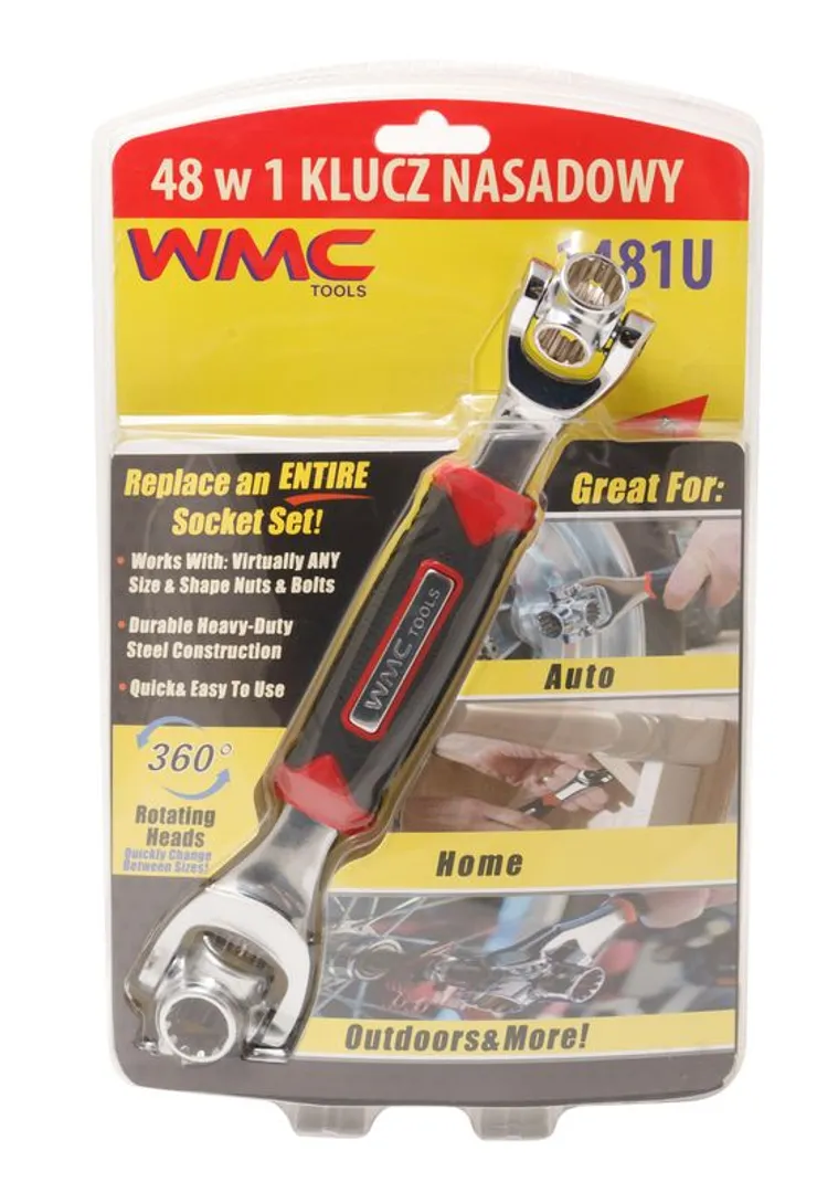Ключ гаечный универсальный  WMC TOOLS 1481U