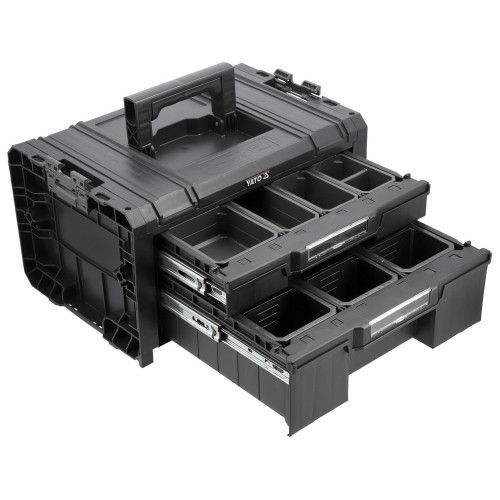 Ящик пластиковый для мобильной системы 450х313х245mm T2 S12  YATO YT-08973