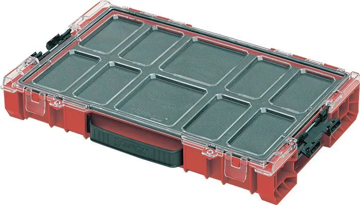 Ящик для инструментов System PRO Organizer 100 MFI RED Ultra HD (красный) QBRICK ORGQPRO100FCZEPG001
