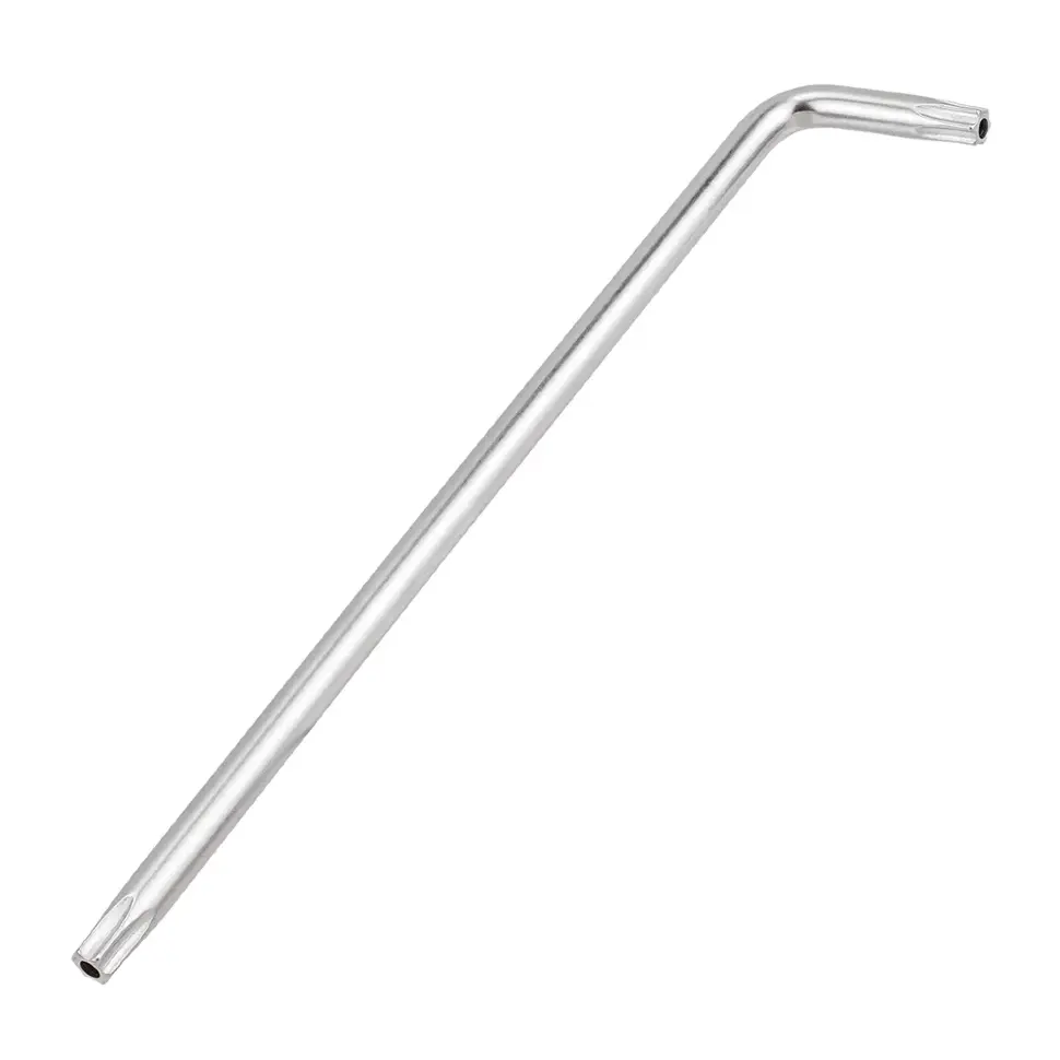 Ключ Г-образный TORX длинный T-8H с отверстием Forsage F-76708L