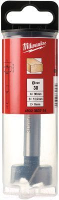 Сверло по дереву Forstner 30 х 90 мм MILWAUKEE 4932363714