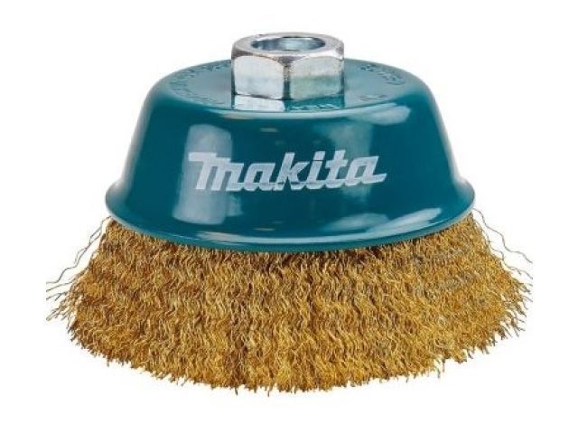 Щетка д/шлиф.маш. проволочная, чашечная 100мм / М14  MAKITA D-39805