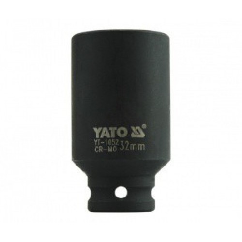 Головка торцевая ударная 1/2" 6гр. 12mm L78mm CrMo  YATO YT-1032