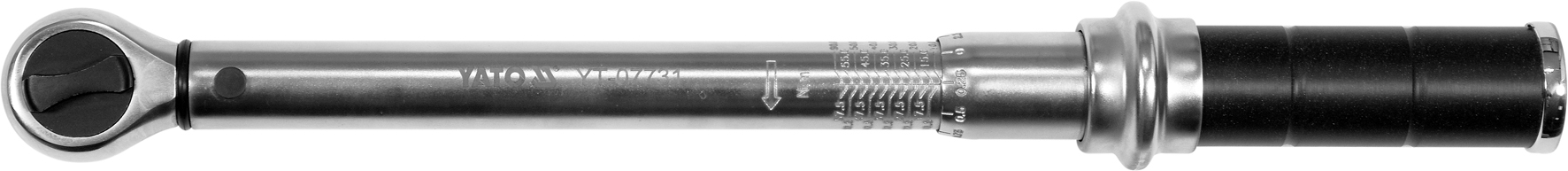 Ключ динамометрический  3/8" 362-385mm (10-60Nm)  YATO YT-07731