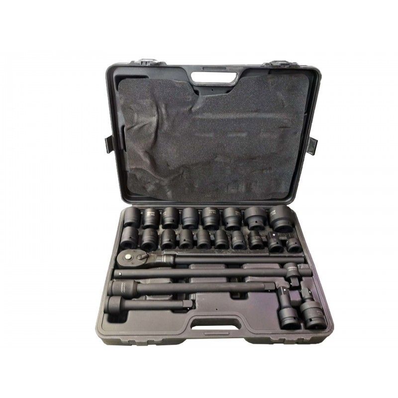 Набор головок ударных 3/4", 6гр, 24пр., (17-50мм) Forsage F-6241MPB