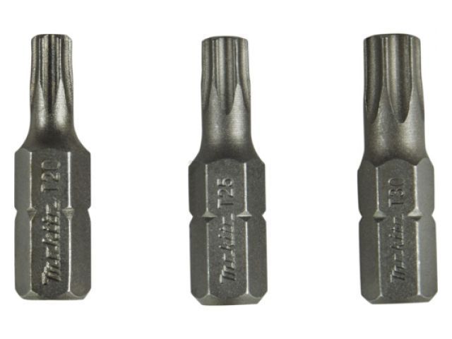 Насадка T20/T25/T30, 25 mm, C-form, 3 шт.  MAKITA B-24533