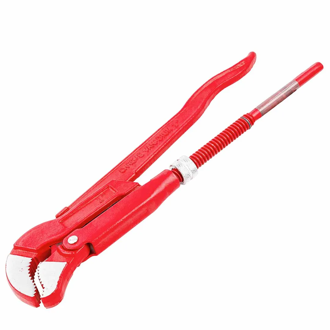 Ключ газовый 1" 45° (захват S-образный:50мм) FORCEKRAFT FK-684C14