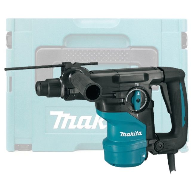 Перфоратор HR 3001 CJ в кейсе (1050Вт, 3.9Дж, 3 реж., патрон SDS-plus, вес 4.8кг) MAKITA HR3001CJ
