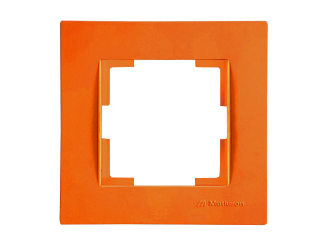 Рамка одноместная оранжевая, RITA  MUTLUSAN 2220 800 1106