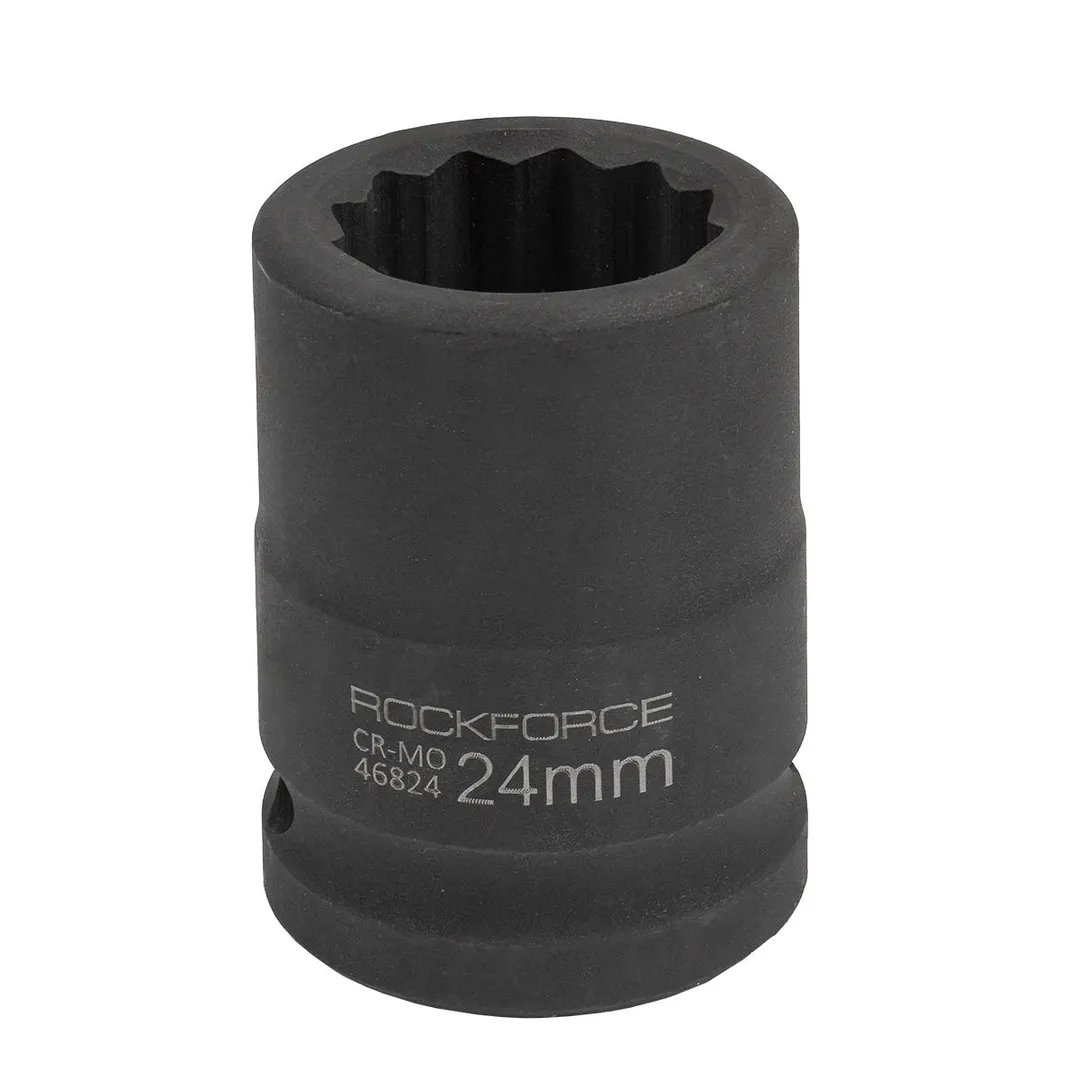 Головка ударная 24мм (12гр.),3/4" Rock FORCE RF-46824