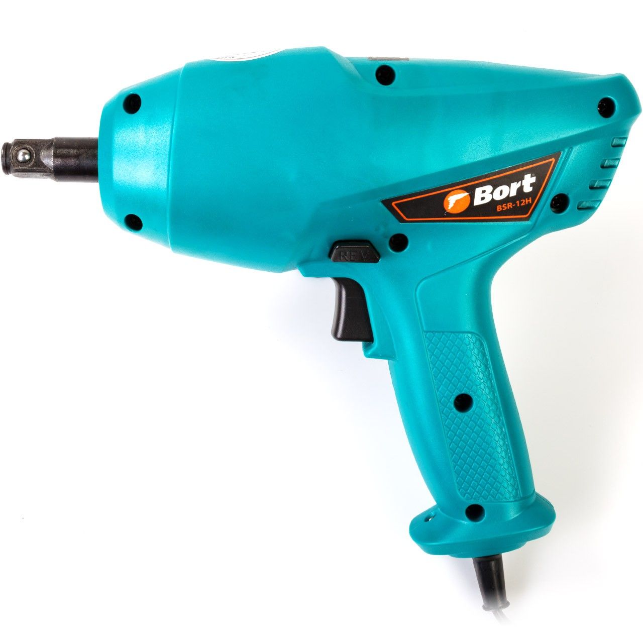 Гайковерт проводной автомобильный 1/2", 350Нм, 12В, Bort BSR-12H