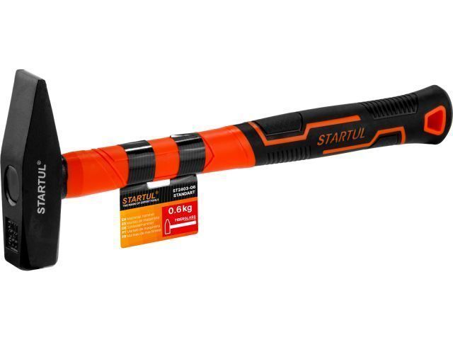 Молоток 0,6кг с фибергл.рукояткой  STANDART  (ST2403-06) STARTUL ST2403-06