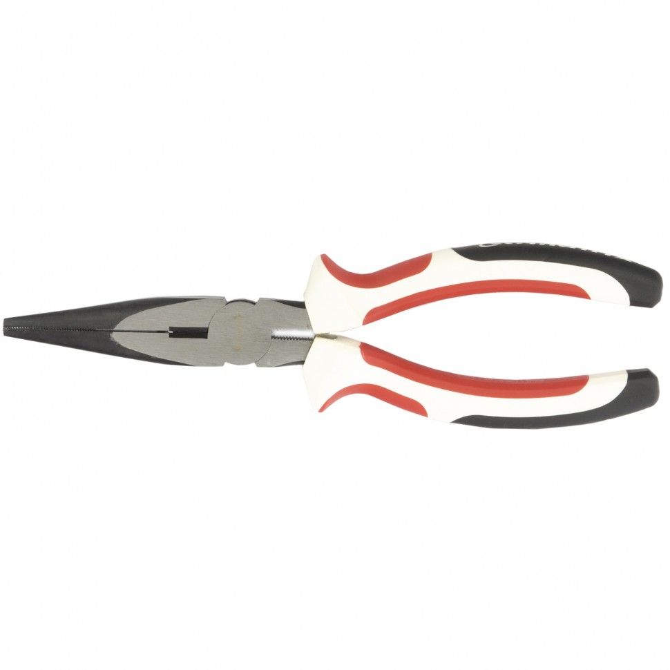 Длинногубцы Premium, 200 mm, прямые, трехкомпонентные рукоятки  ...Matrix 17187