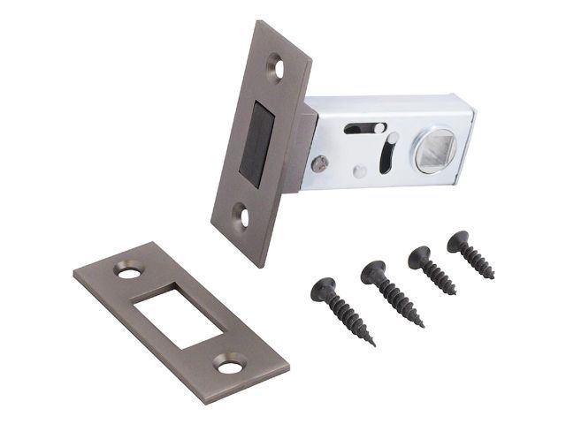 Защелка врезная межк. L50-8M MBN графит магн. АЛЛЮР УЗК 11585