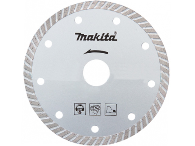 Алмазный круг 125х22 mm по бетону Turbo (сухая резка)  MAKITA B-28014