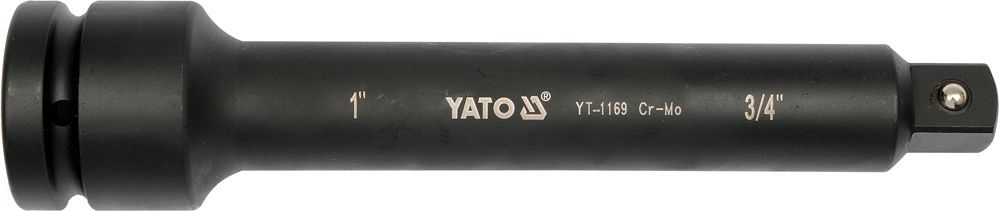 Головка-переходник ударный 1"(F)x3/4(М)  L250mm CrMo  YATO YT-1169