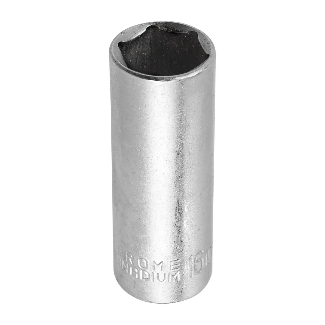 Головка свечная 16 мм 1/2''(6 гр.)  WMC TOOLS WMC-807416B