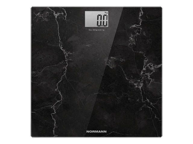 Весы напольные (180 кг, стекло 6 mm, дисплей 50х35 mm)  NORMANN ASB-470
