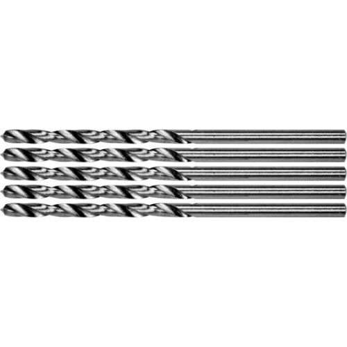 Сверло по металлу (нержавейка, чугун)  2.4mm HSS4241 PREMIUM (5шт)  YATO YT-44206