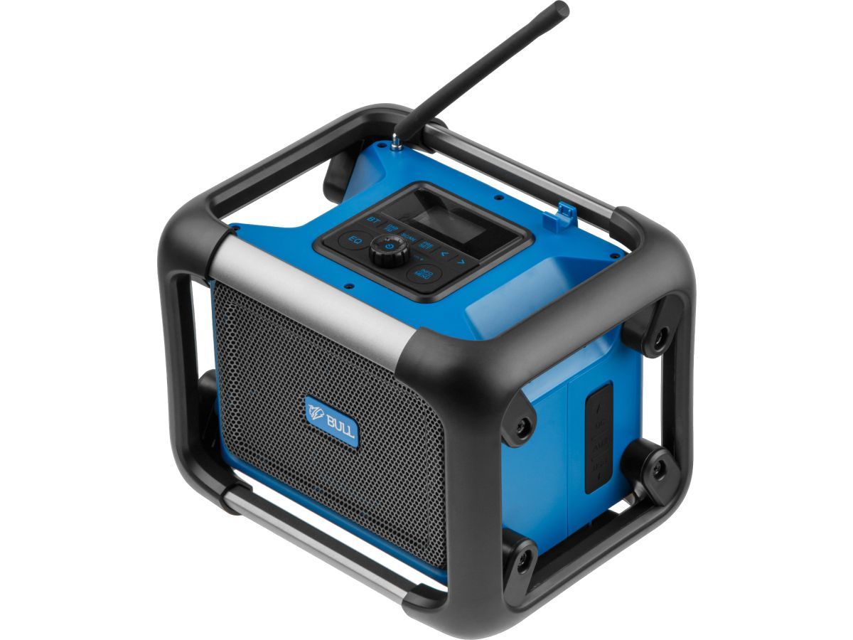 Аккум. радио BCR 1880 XLTpro SOLO (80 Вт, FM, DAB, Bluetooth 5.3, AUX, Эквалайзер. Работа от аккумулятора и от сети.) BULL 1325853