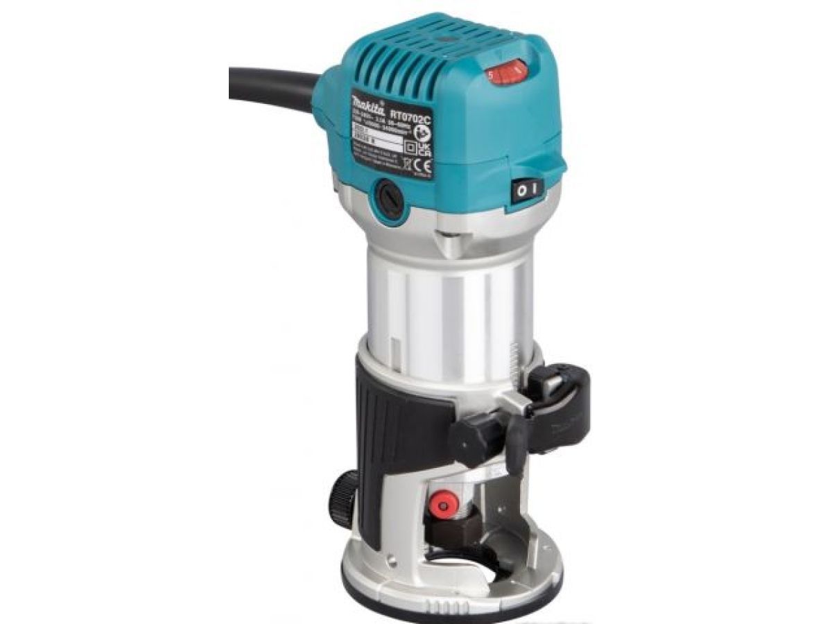 Фрезер кромочный MAKPAC (710 Вт, цанга 8 mm, 30000 об/мин, регул. об.) MAKITA RT0702C