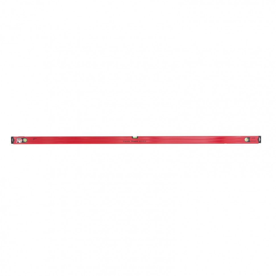 Уровень алюминиевый магнитный, 2000 мм, фрезерованный, 3 глазка (1 зеркальный), усиленный Matrix 34720