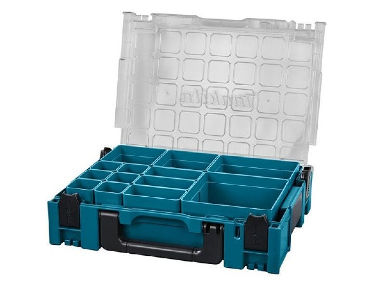 Чемодан MAKPAC с органайзером (Размеры:  395х295х105 мм, вес 1,3 кг)  ...MAKITA 191X80-2