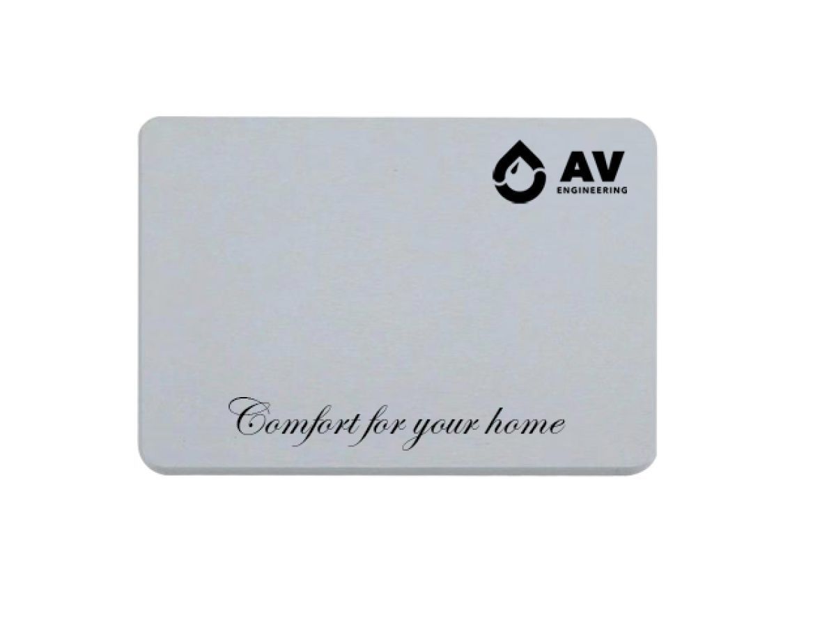 Коврик для ванной диатомитовый (белый), 60 х 40 см AV Engineering AVEDM4060WT