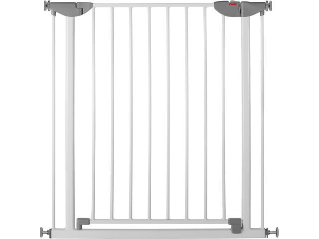 Ворота безопасности с индикатором бокировки Double-Lock ширина 74-80,7 см, металл, белый  ...REER 46730