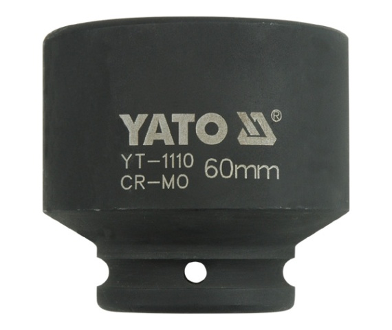 Головка торцевая ударная 3/4" 6гр. 60mm L74mm CrMo  YATO YT-1110