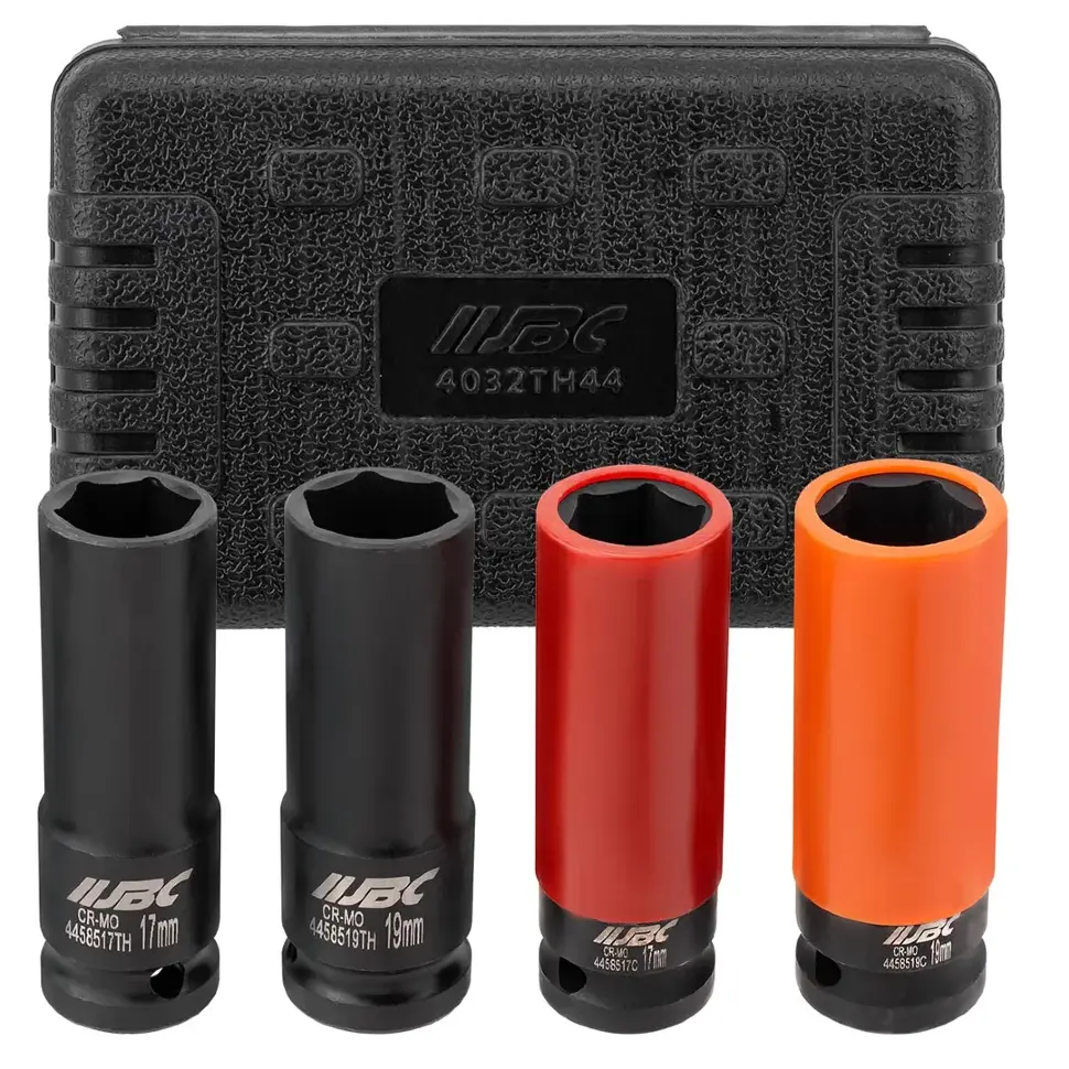 Головки ударные тонкостенные, набор 4пр., 1/2" (6гр.) JBC JBC-4032TH44