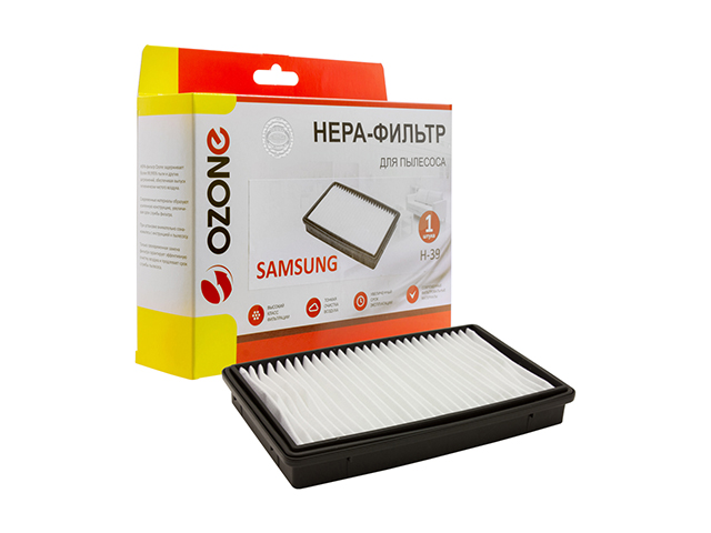 HEPA-фильтр для пылесоса одноразовый (1 шт.)  OZONE H-39